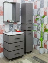 Мебель для ванной Sanflor Торонто 60 венге, орфео серый