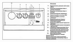 Газовый котел Baxi SLIM 1,490 iN (24,5-48,7 кВт)