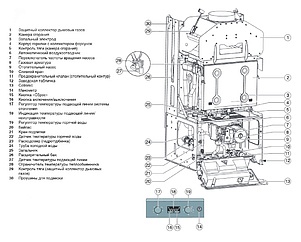 Газовый котел Buderus Logamax U044-24K (24 кВт)