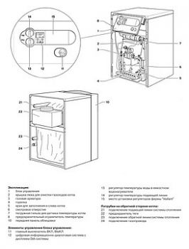 Газовый котел Vaillant atmoVIT VK INT 164/1-5 (16,9 кВт)