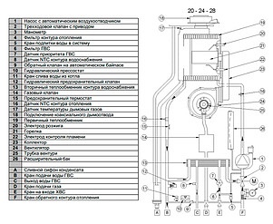 Газовый котел Baxi Duo-tec Compact 24 (3,4-21,8 кВт)