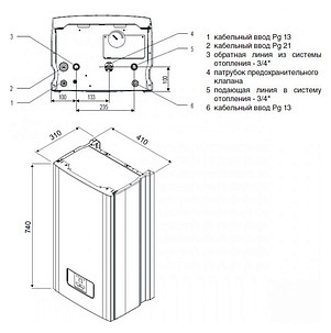 Электрический котел Protherm Скат 14 KR 13 (14 кВт)