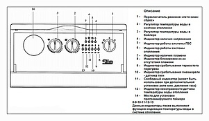 Газовый котел Baxi SLIM 1,300 iN (14,9-29,7 кВт)