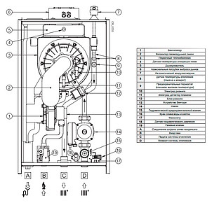 Газовый котел Baxi LUNA Duo-tec MP 1.50 (5-48,6 кВт)