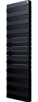 Радиатор биметаллический Royal Thermo Piano Forte Tower noir sable 22 секции, черный