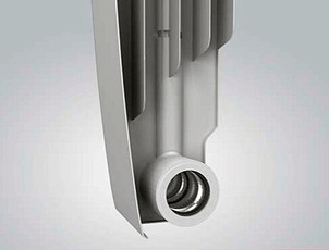 Радиатор биметаллический Royal Thermo BiLiner 500 4 секции, silver satin