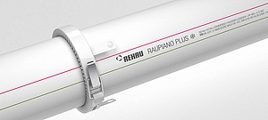 Труба канализационная Rehau Raupiano Plus 50/1000 (штанга: 1 м)