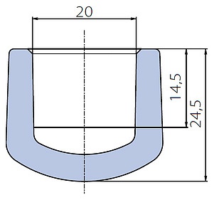 Заглушка Ekoplastik 20