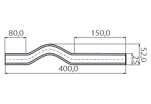 Обвод Ekoplastik 25 PN20