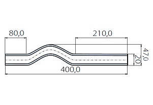 Обвод Ekoplastik 20 PN20