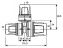 Тройник TECE TECElogo PPSU 32x16x32