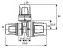 Тройник TECE TECElogo PPSU 32x20x32