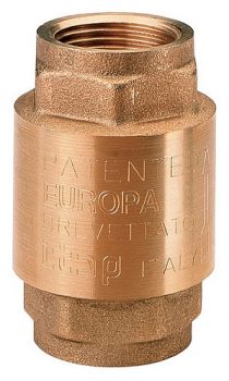 Обратный клапан Itap 100 Europa 2 1/2" пружинный муфтовый с металл. седлом