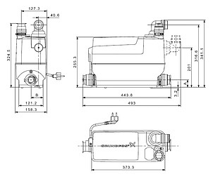 Канализационный насос Grundfos Sololift2 C-3