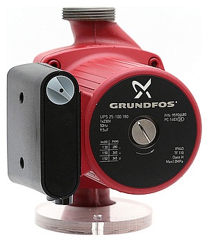 Циркуляционный насос Grundfos UPS 25-100 180