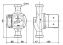 Циркуляционный насос Grundfos UPS 25-100 180