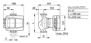 Циркуляционный насос Biral A 12-2