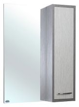 Зеркало-шкаф Bellezza Смарт 60 R орфео серый/орфео белый