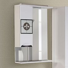 Зеркало-шкаф Onika Флорена 62.01 L белый