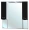 Зеркало-шкаф Bellezza Мари 105 белый/черный