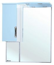 Зеркало-шкаф Bellezza Лагуна 65 L голубой