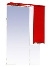 Зеркало-шкаф Misty Жасмин 65 с подсветкой, красная эмаль R