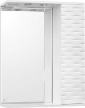 Зеркало-шкаф Style Line Папирус 70/С Люкс, белый