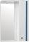 Зеркало-шкаф Style Line Флокс 55/С синее стекло